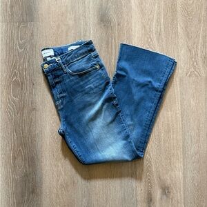 FRAME Le Crop Mini Boot Jeans, Size 29